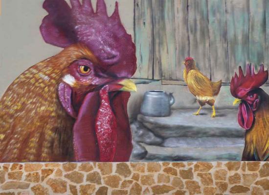 Dos Gallos Para Un Gallinero 4