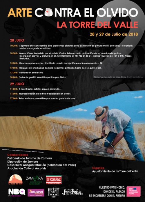 ARTE CONTRA EL OLVIDO EN LA TORRE DEL VALLE