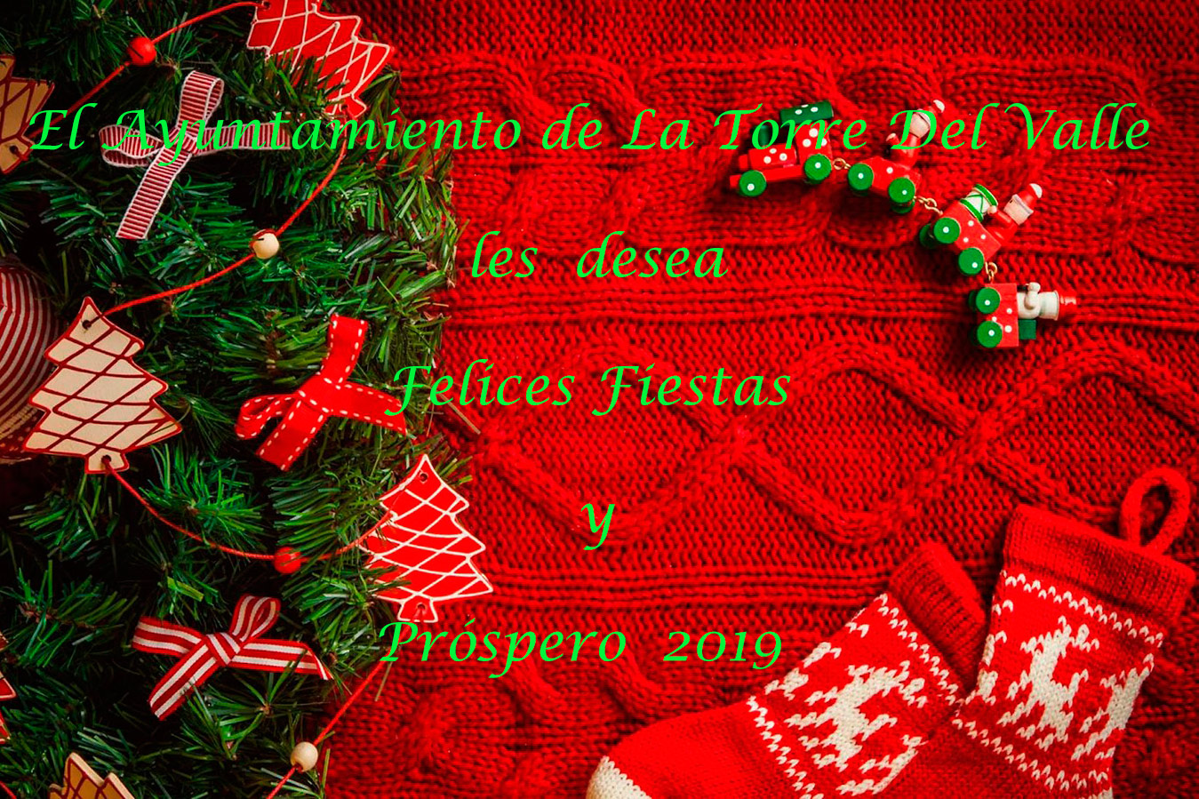 Os deseamos Feliz Navidad