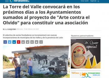 La Torre del Valle convocará en los próximos días a los Ayuntamientos sumados al proyecto de 